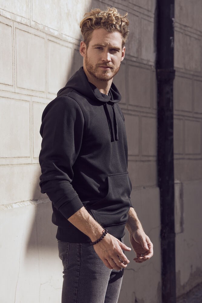 Clique - Basic Active Hoody Zwart XXL