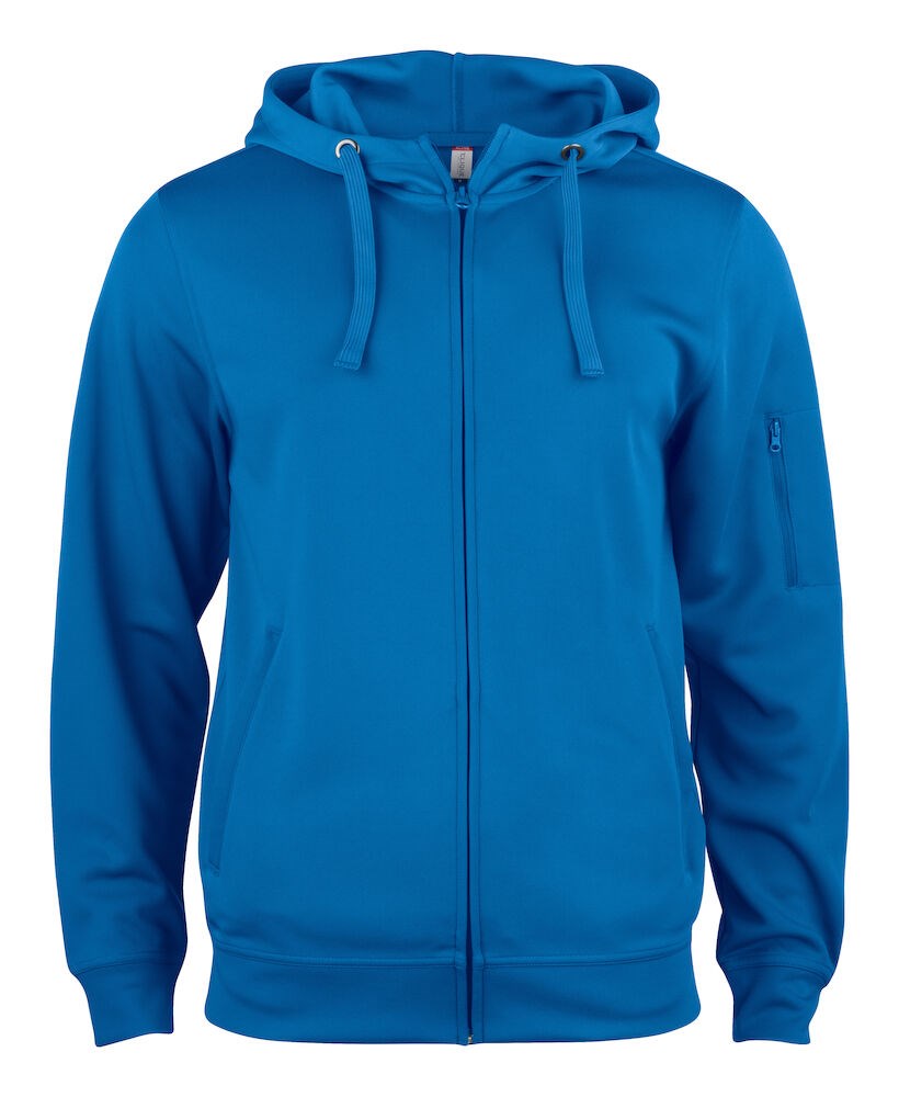 Clique - Basic Active Hoody Full Zip Kobalt XL