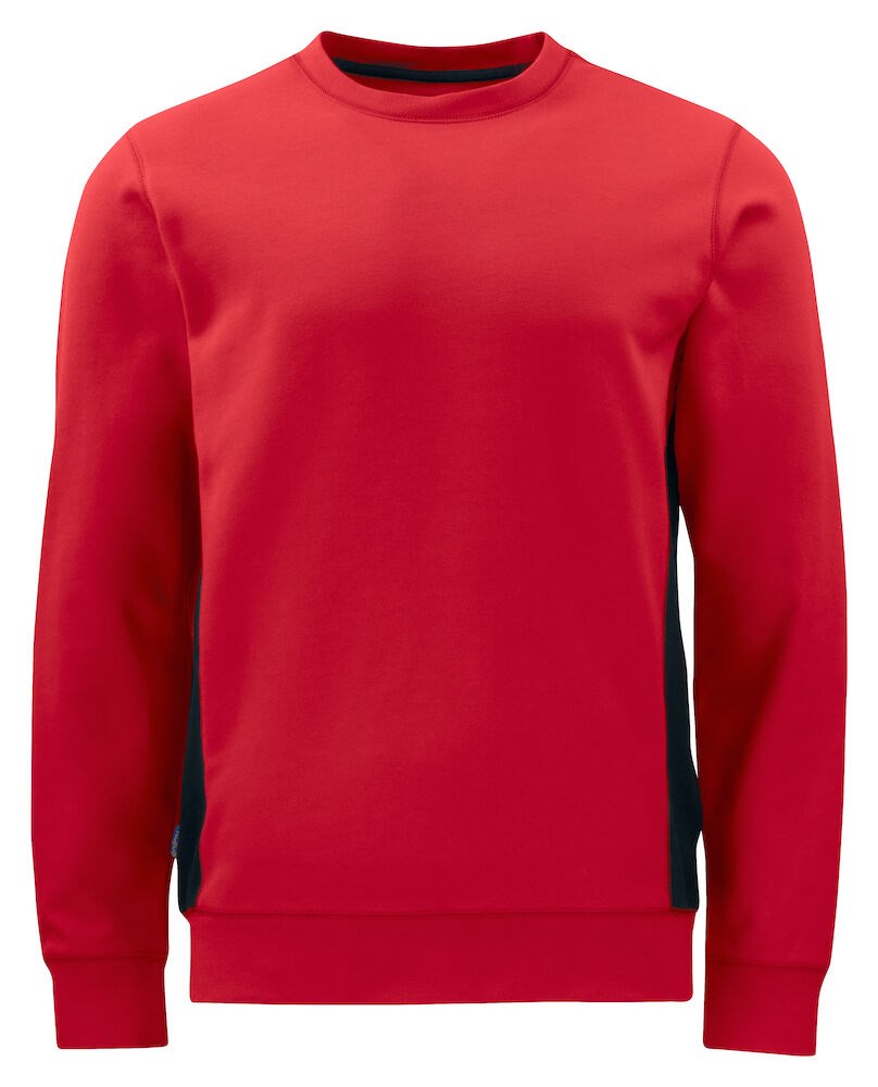 2127 SWEATER RONDE HALS Rood XS